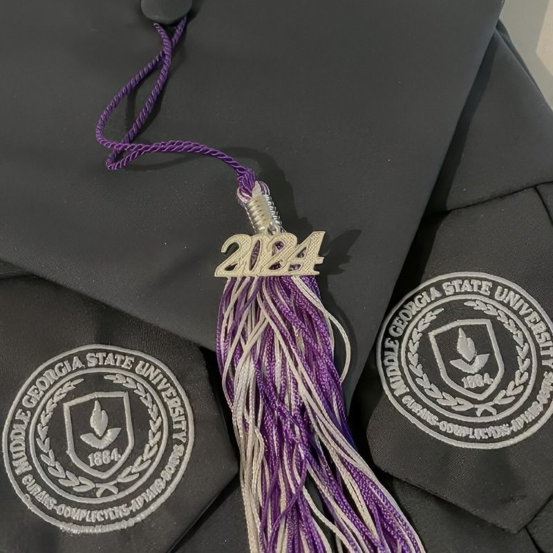 Amber Johnston - Middle Georgia State University Tassels - Team7ljs Instagram
