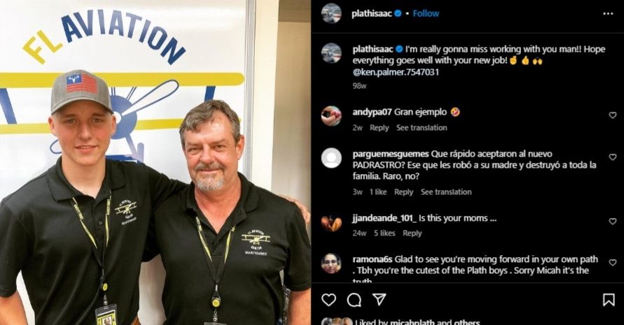 Isaac Plath and Ken Palmer - Instagram