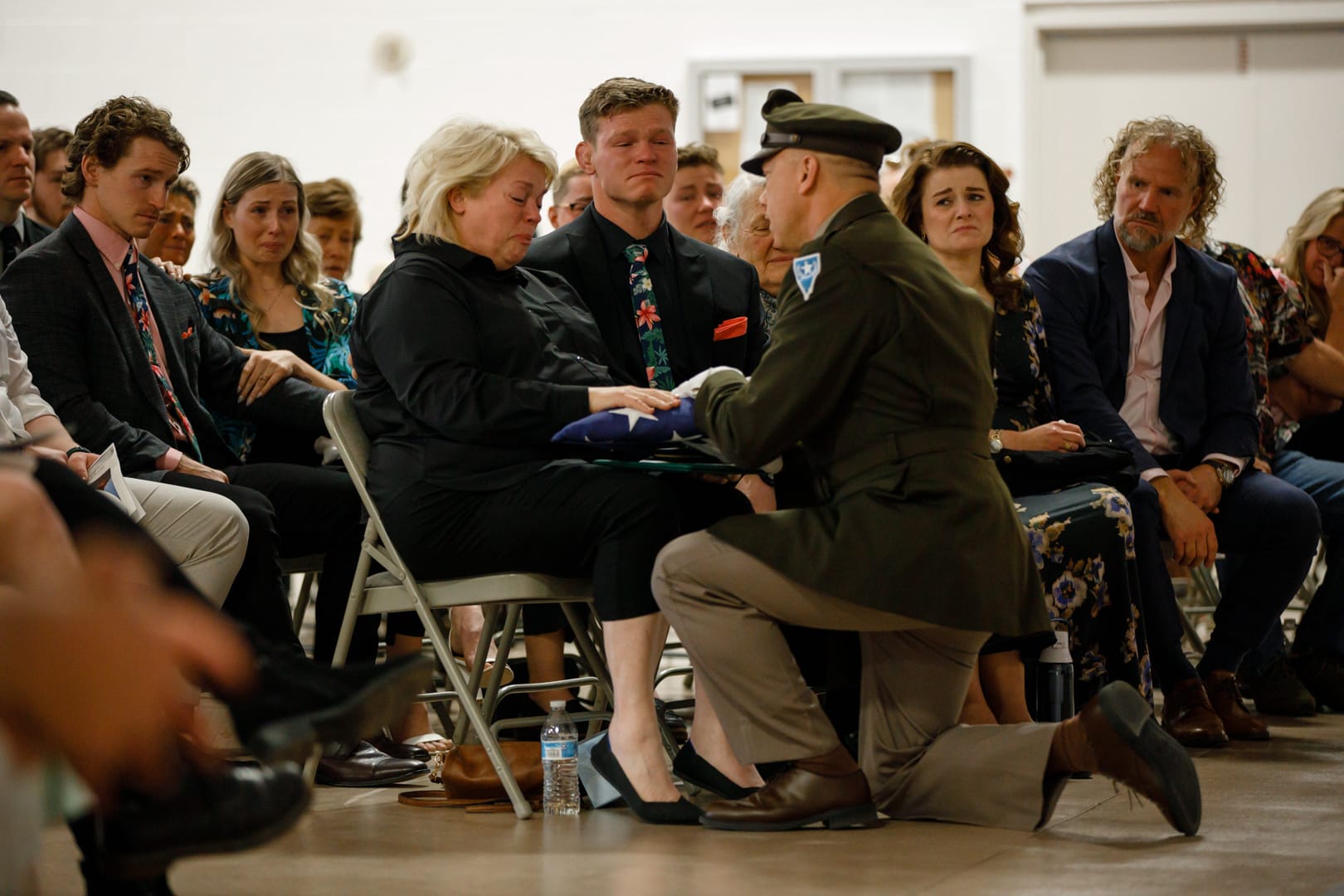 Janelle Brown Garrison's Folded Flag Ceremony 2