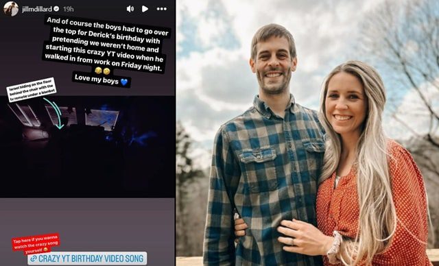 Jill Duggar & Derick Dillard From Counting On, TLC, Sourced From @jillmdillard Instagram
