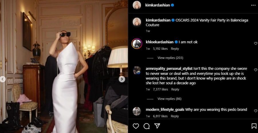 Kim Kardashian and Odell Beckham Jr. were reportedly close at the Vanity Fair party on March 11. - Instagram