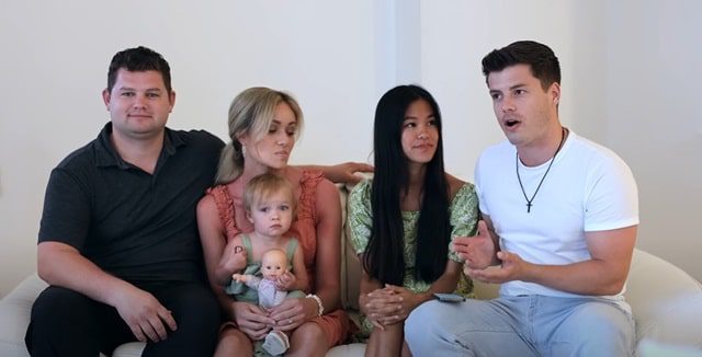 Nathan Bates, Esther Bates, Tiffany Bates, Lawson Bates From Bringing Up Bates, Sourced From Lawson Bates YouTube