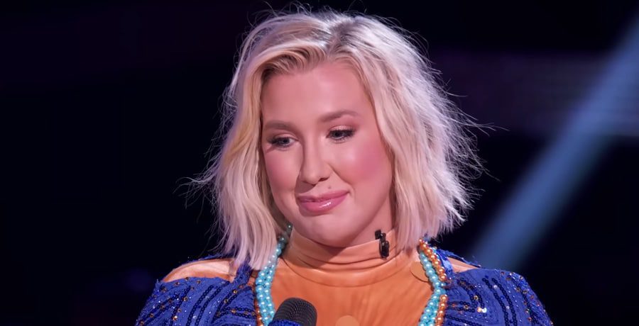 Savannah Chrisley on The Masked Singer / YouTube