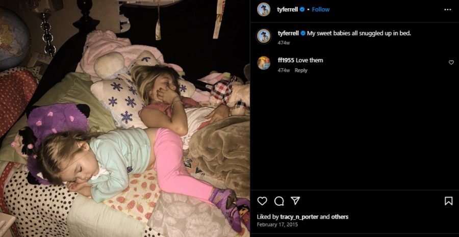 Ty Ferrell's girls. - Instagram