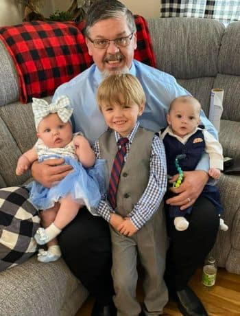 Chris Combs and grandkids - Instagram