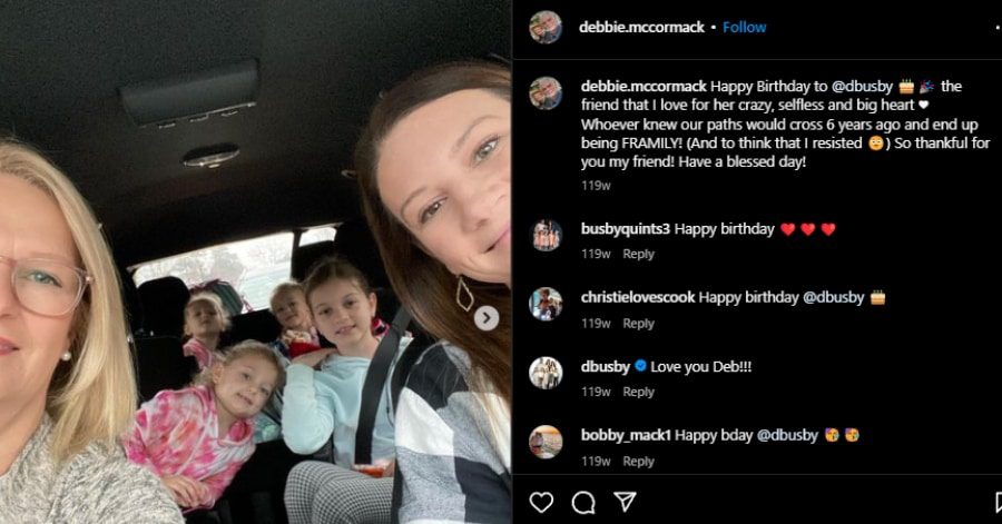 Danielle Busby, Deb and Kids. - Instagram