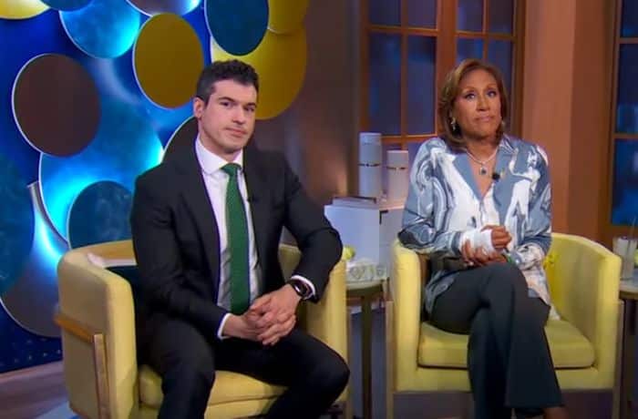 Gio Benitez and Robin Roberts - YouTube/Good Morning America