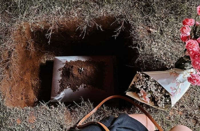 Isla Marie's gravesite - Instagram/Jill Dillard