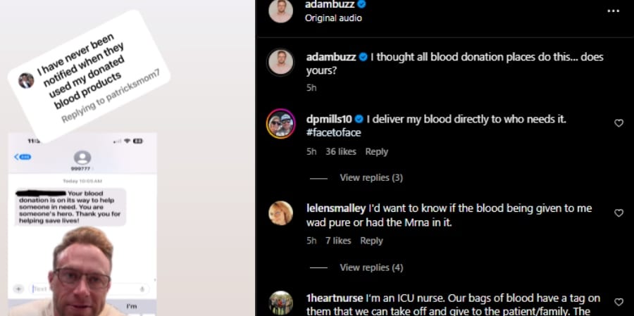OutDaughtered's Adam Busby talks about helping save lives. - Instagram