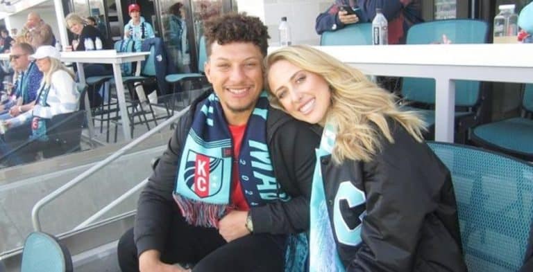 Patrick Mahomes and Brittany Mahomes from her Instagram page