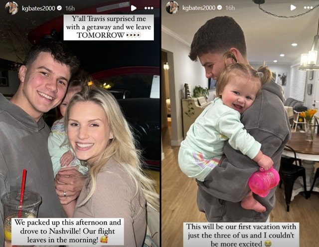Travis Clark & Katie Bates From Bringing Up Bates, Sourced From @kgbates2000 Instagram