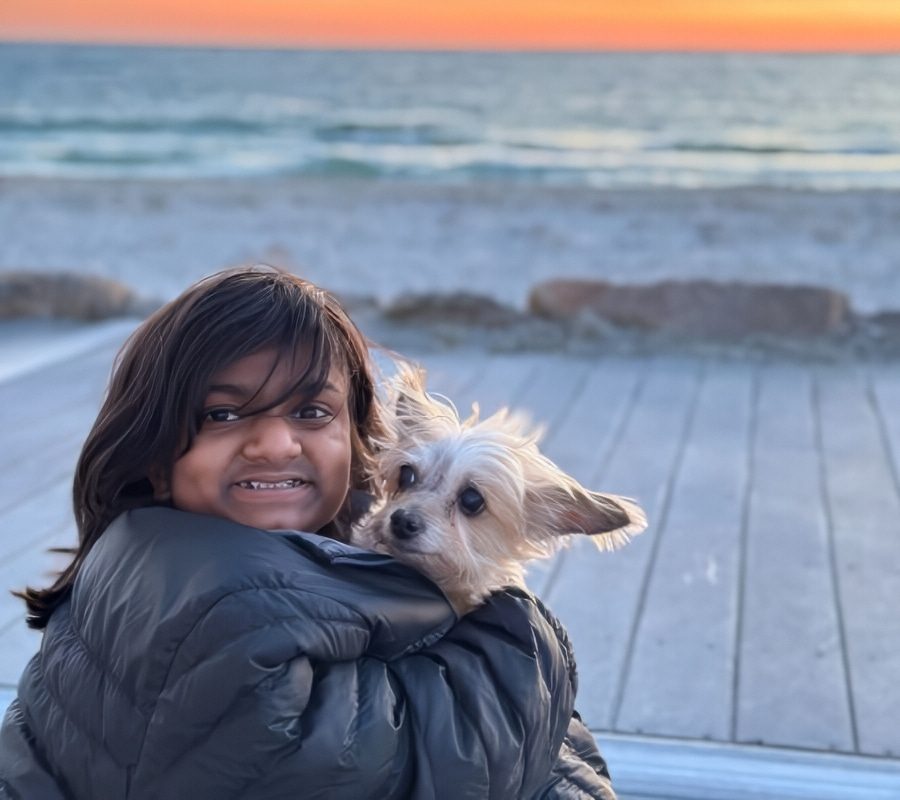 Zoey Klein With Her Pup - Jen Arnold - Instagram