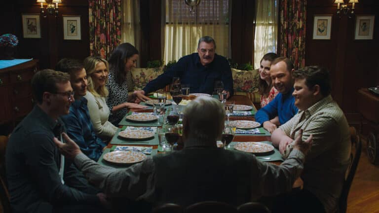 Blue Bloods family dinner. - CBS