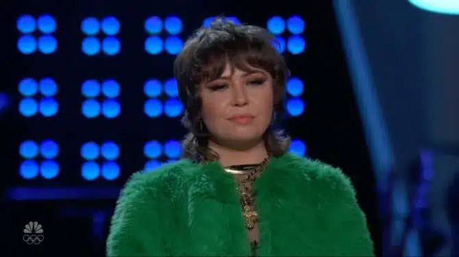 Olivia Ruibini wins the knockout round. - The Voice