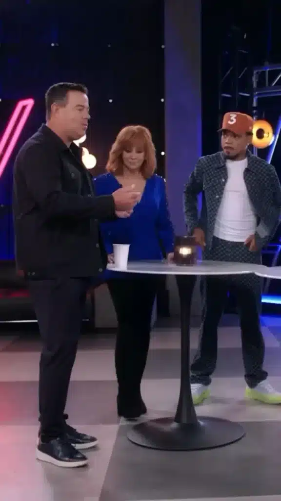 Carson Daily, Reba McEntire, Chance The Rapper, The Voice