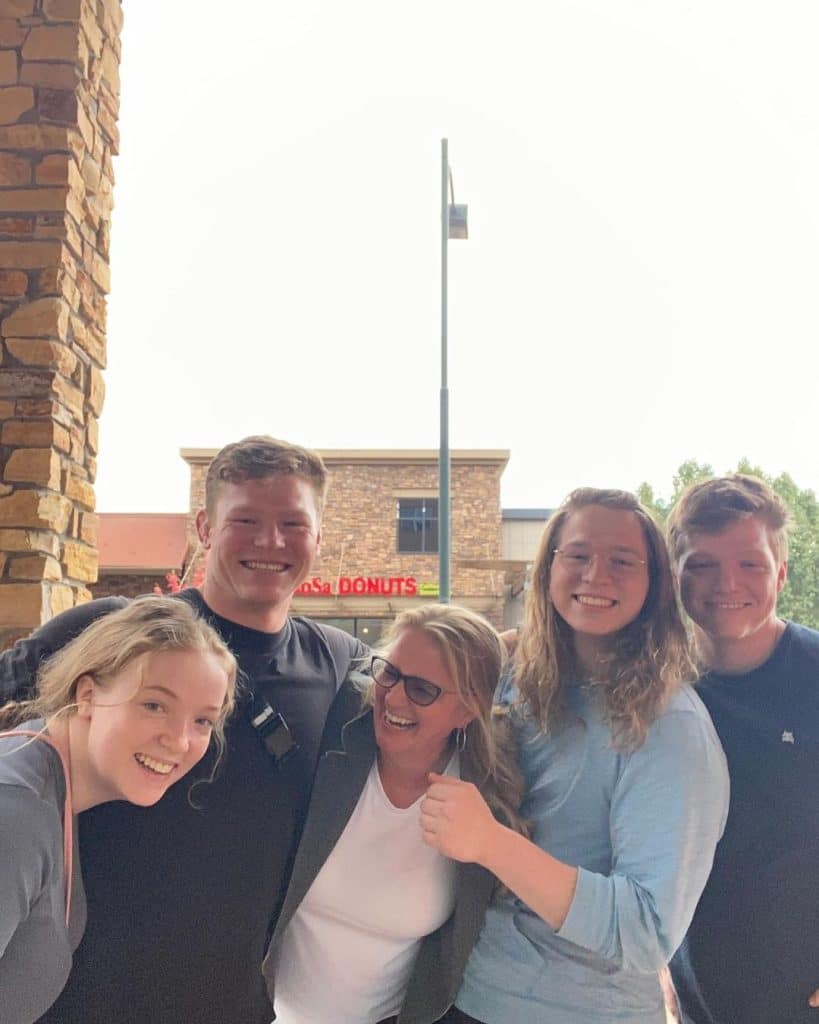 Christine Brown is mourning Garrison Brown in her way. - Instagram