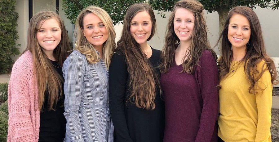 Joy-Anna Duggar, Jinger Duggar, Jessa Duggar, Jill Duggar, Jana Duggar From Counting On, TLC, Sourced From @duggarfam Instagarm
