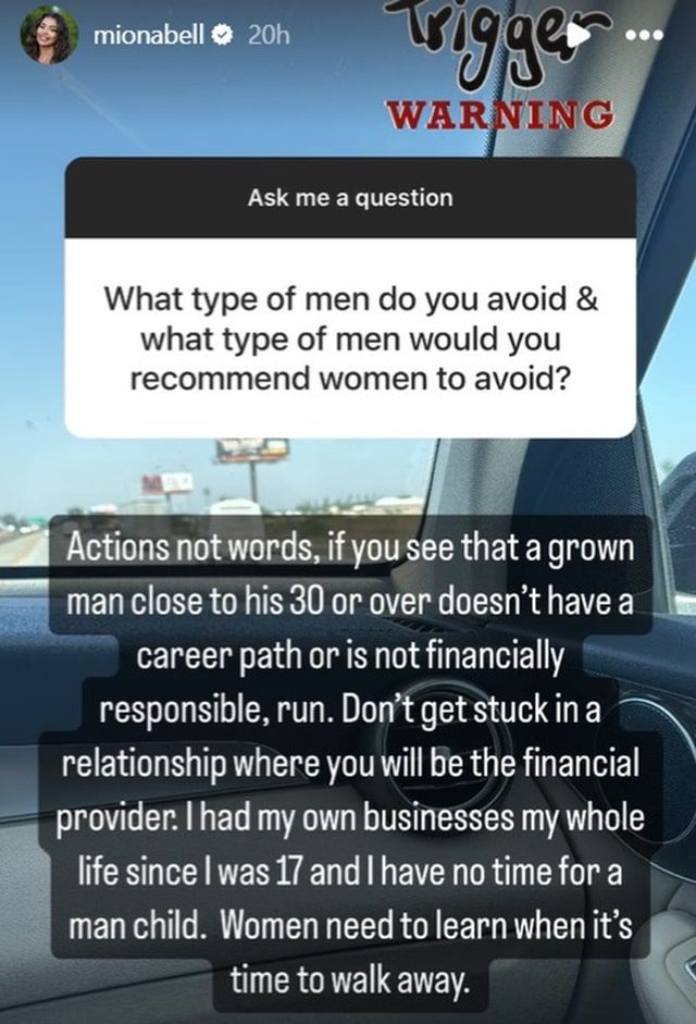 Miona Bell From 90 Day Fiance, TLC, Sourced From @mionabell Instagram
