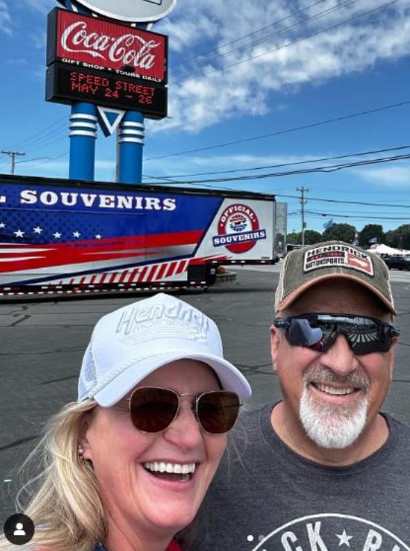 Sister Wives Stars Christine Brown and David - Instagram