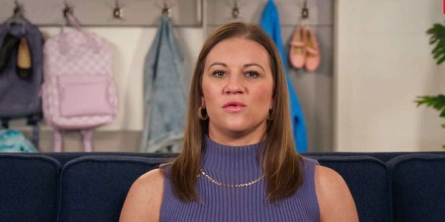 Danielle Busby has feels the weight of the world on her shoulders. - OutDaughtered