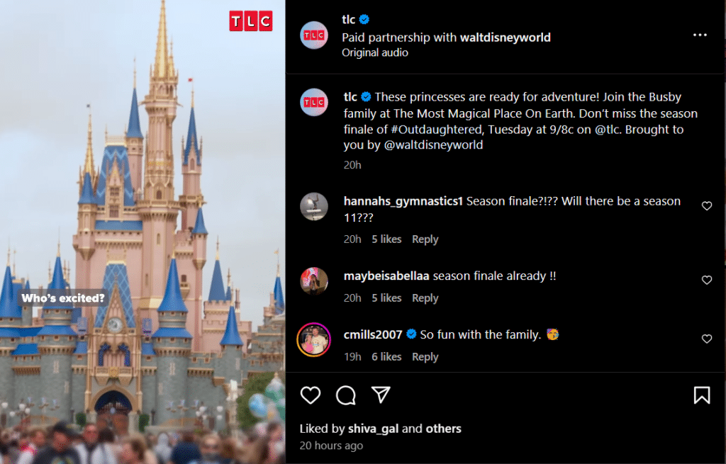 One of the end of season surprises was a trip to Disney World. - Instagram