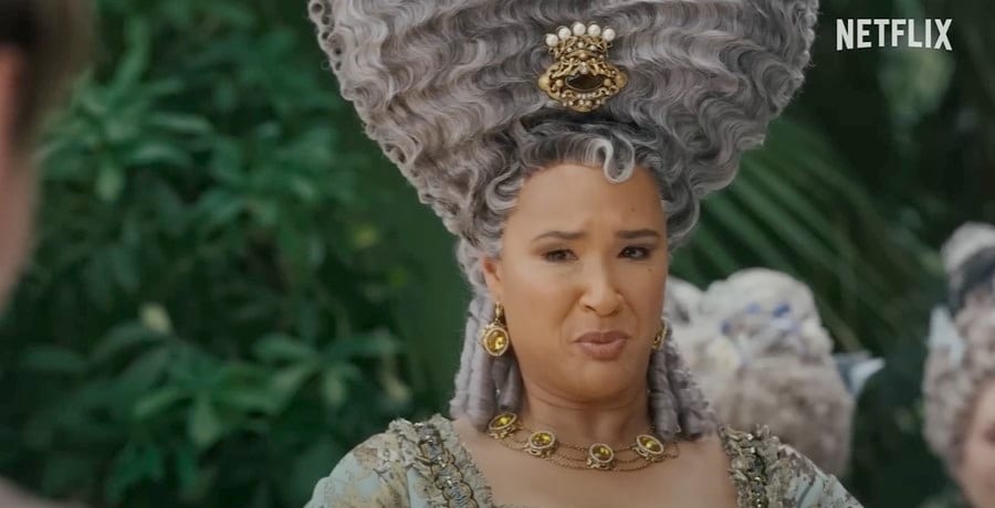 Golda Rosheuvel as Queen Charlotte, Bridgerton, Netflix