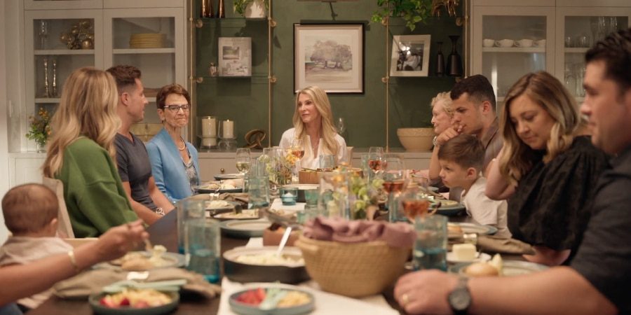 Joan Vassos adores her family. - The Golden Bachelorette