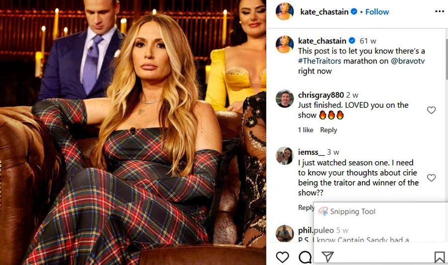 Kate Chastain - Instagram