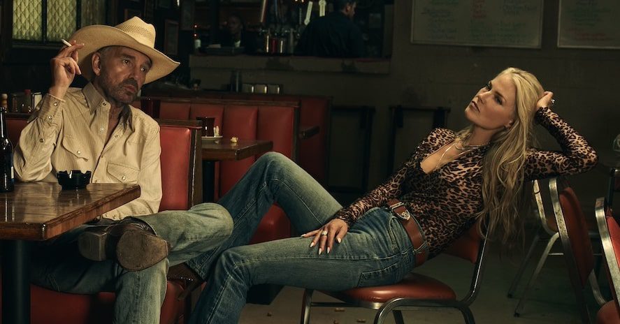 Landman L-R: Billy Bob Thornton as Tommy Norris and Ali Larter as Angela Norris in Landman streaming on Paramount+ Photo Credit: James Minchin/Paramount+