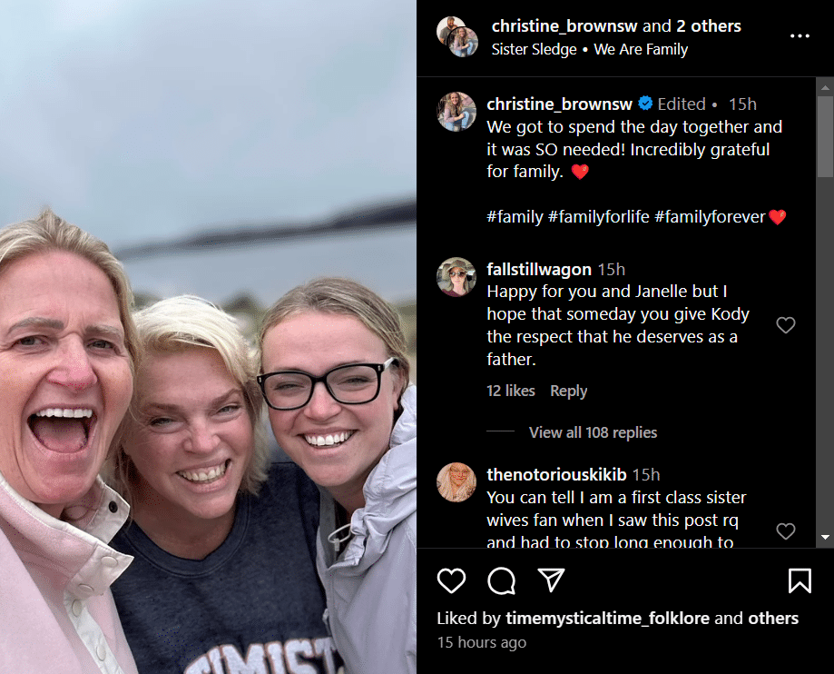 They reunite in Wyoming. - Instagram