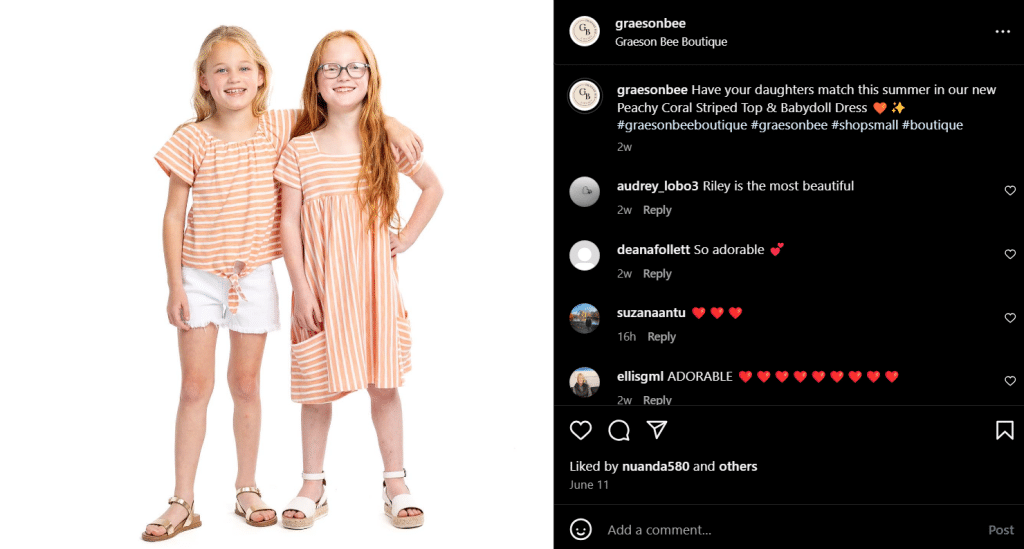 Danielle Busby is busy with raising kids and running a business. - Instagram