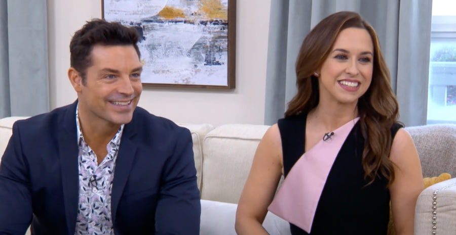 Hallmark's Lacey Chabert and Brennan Elliott - YouTube