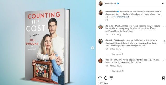 Derick Dillard From Counting On, TLC, Sourced From @derickdillard Instagram