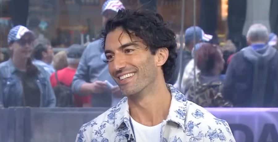 Justin Baldoni speaking about 'It Ends With Us' on TODAY