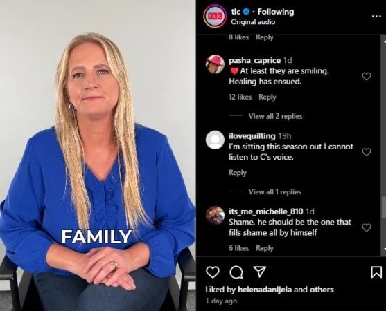 Christine Woolley looks brighter since leaving Kody. - Instagram