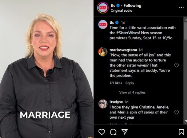 Janelle Brown gives her thoughts on marriage. - Instagram
