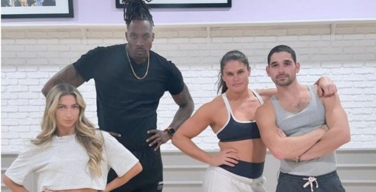 Daniella Karagach, Dwight Howard, Ilona Maher, and Alan Bersten from DWTS on Instagram