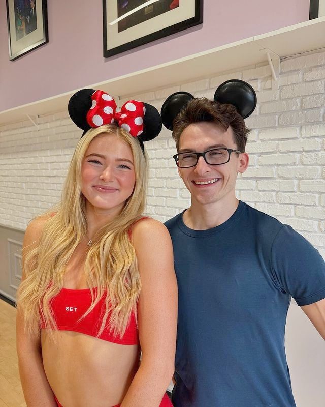 Rylee Arnold and Stephen Nedoroscik from Instagram