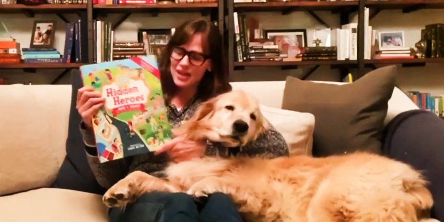 Jennifer Garner loved reading to Birdie. - Books With Birdie 