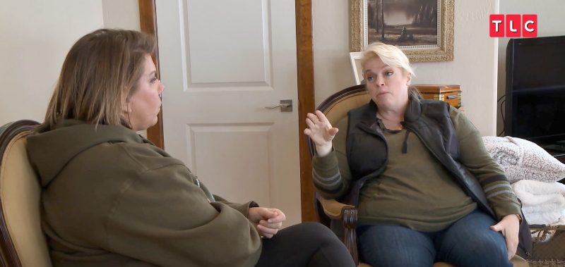 Janelle Brown and Meri Brown from Sister Wives, TLC, sourced from PEOPLE teaser