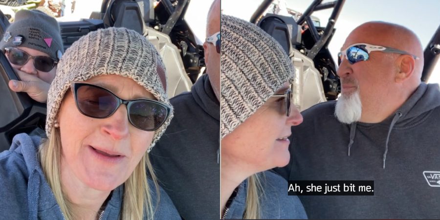 She bites David Woolley before he proposes. - Sister Wives