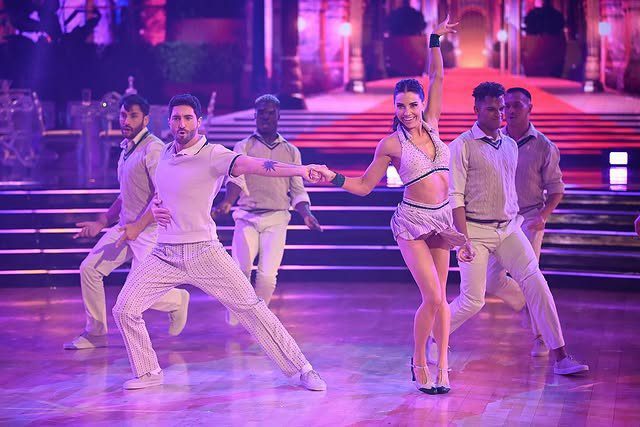 Joey Graziadei and Jenna Johnson from Dancing With The Stars on Instagram