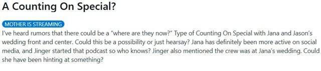 Jana & Jason Duggar From Counting On, TLC, Sourced From Reddit