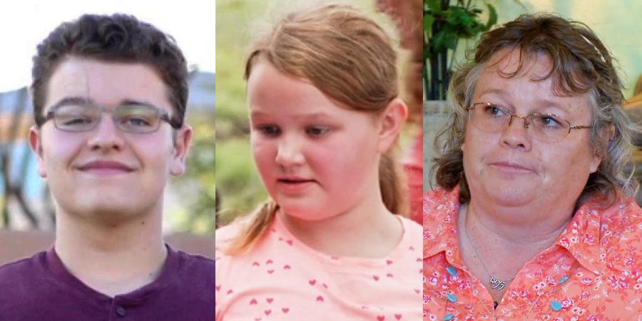 Dayton and Ariella Brown and Grandma Alice Sullivan - Sister Wives