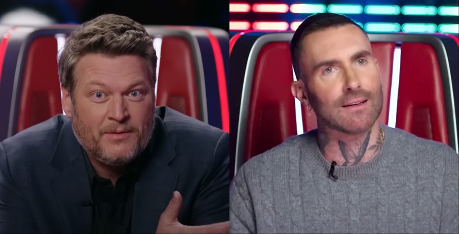 Blake Shelton and Adam Levine YouTube