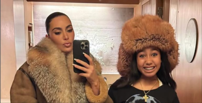 Kim Kardashian and North West Instagram