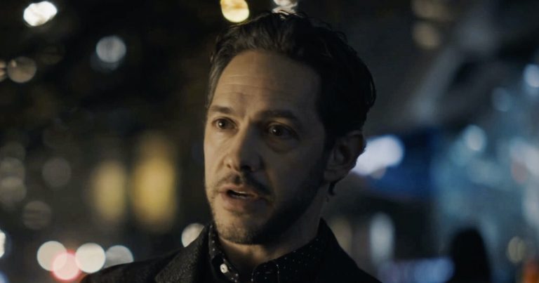 “Shades of Gray” – While tracking the son of a prominent New Jersey cupcake chain founder, Colter gets thrust into the middle of a violent mafia war, on the CBS Original series TRACKER, Sunday, March. 2 (8:00-9:00 PM, ET/PT) on the CBS Television Network, and streaming on Paramount+ (live and on demand for Paramount+ with SHOWTIME subscribers, or on demand for Paramount+ Essential subscribers the day after the episode airs)*. Pictured: Fiona Rene as Reenie Greene and Michael Rady as Elliot. Photo: CBS ©2025 CBS Broadcasting, Inc. All Rights Reserved. Highest quality screengrab available.