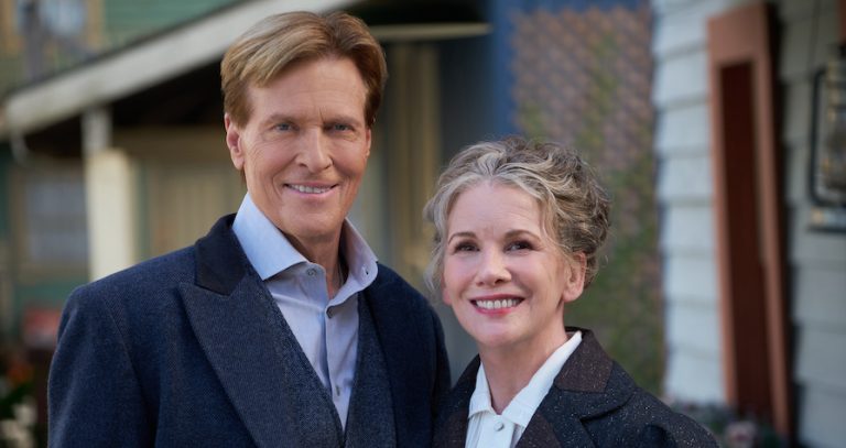 Photo: Jack Wagner, Melissa Gilbert Credit: ©2024 Hallmark Media/Photographer: Jeff Weddell