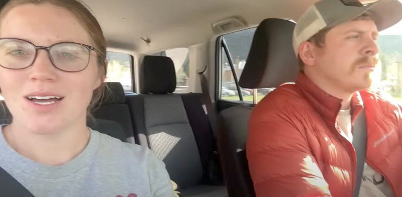 Joy-Anna Duggar Forsyth and Austin Forsyth from their YouTube channel