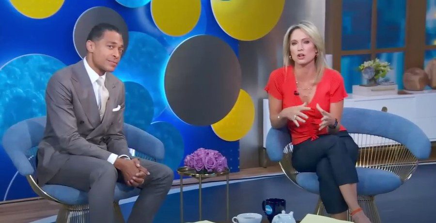 TJ Holmes and Amy Robach from Good Morning America, ABC, sourced from YouTube